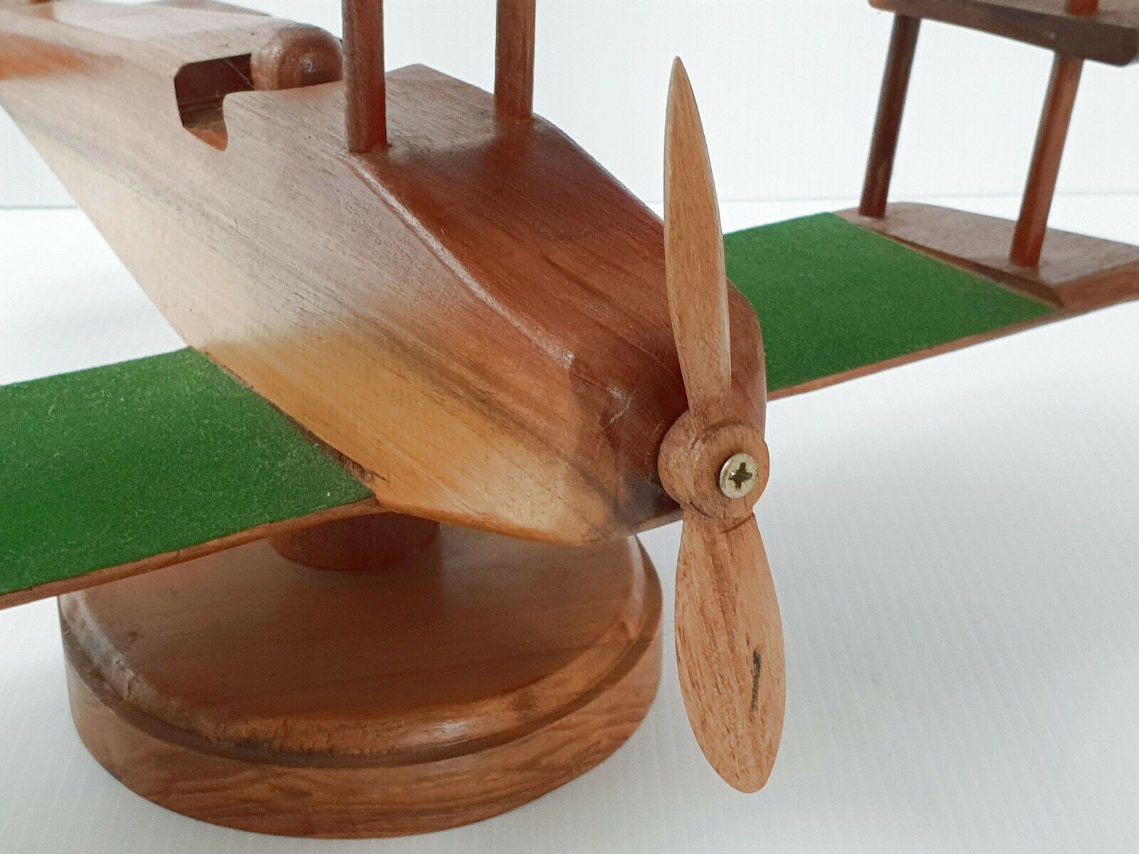Superb Swivel Airplane On Vintage Base 1960 In Teak 60s 1960s 60s photo Home Decor