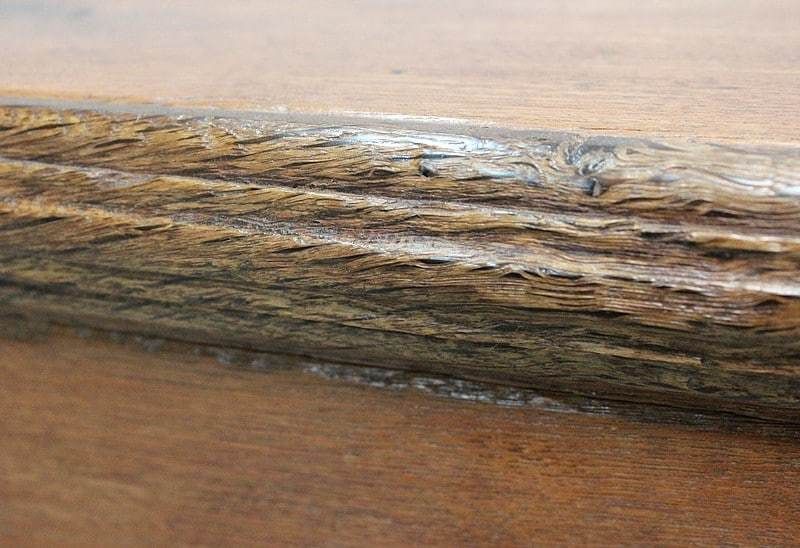 Solid Ash Chest And Iron Handles   Mid 19th Century photo vintage