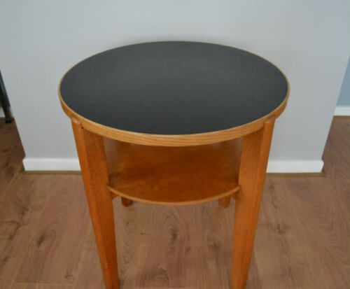 War Department Round Oak Bar Table photo 110.0