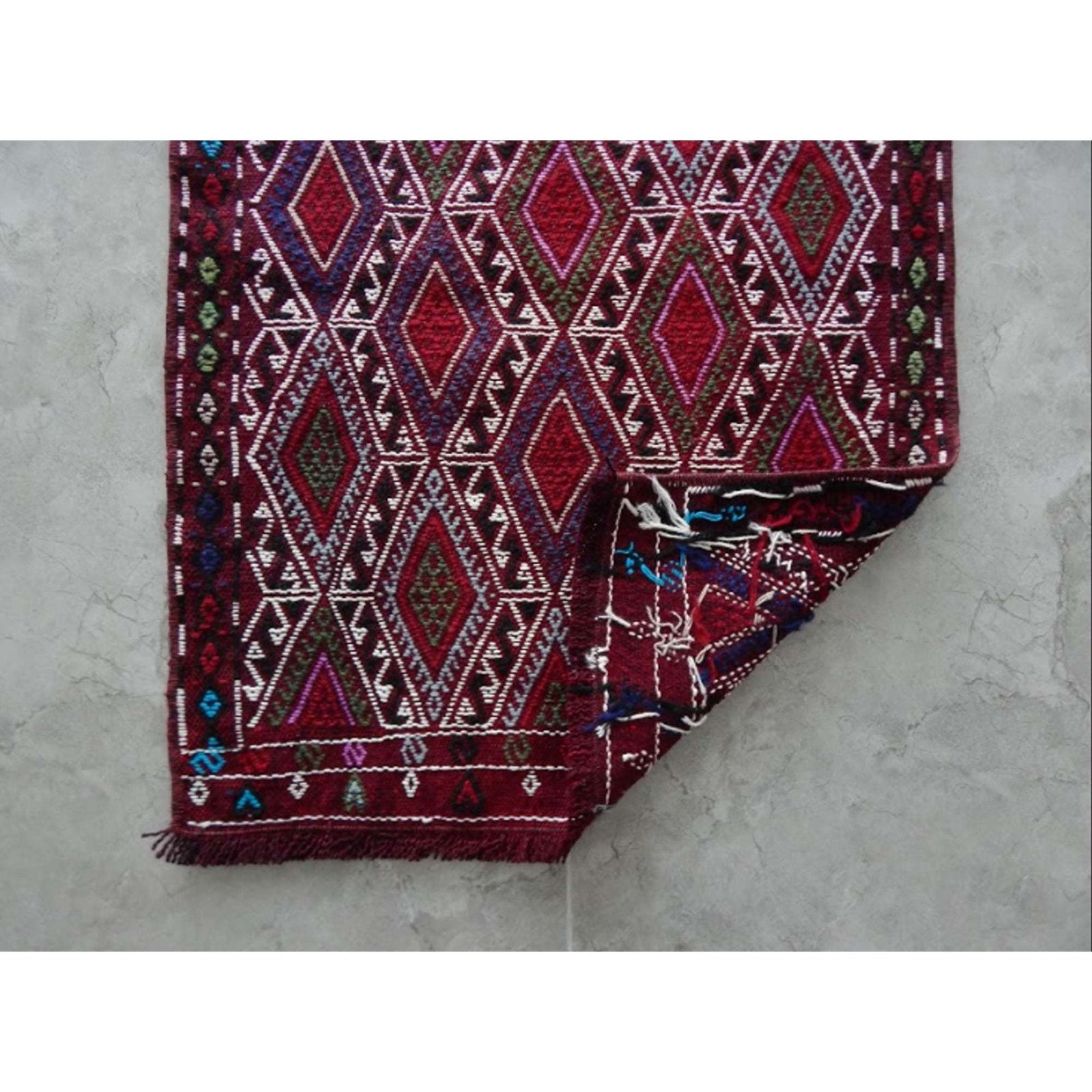 Antique Turkish Handmade Door Mat Small Kilim Rug photo buy