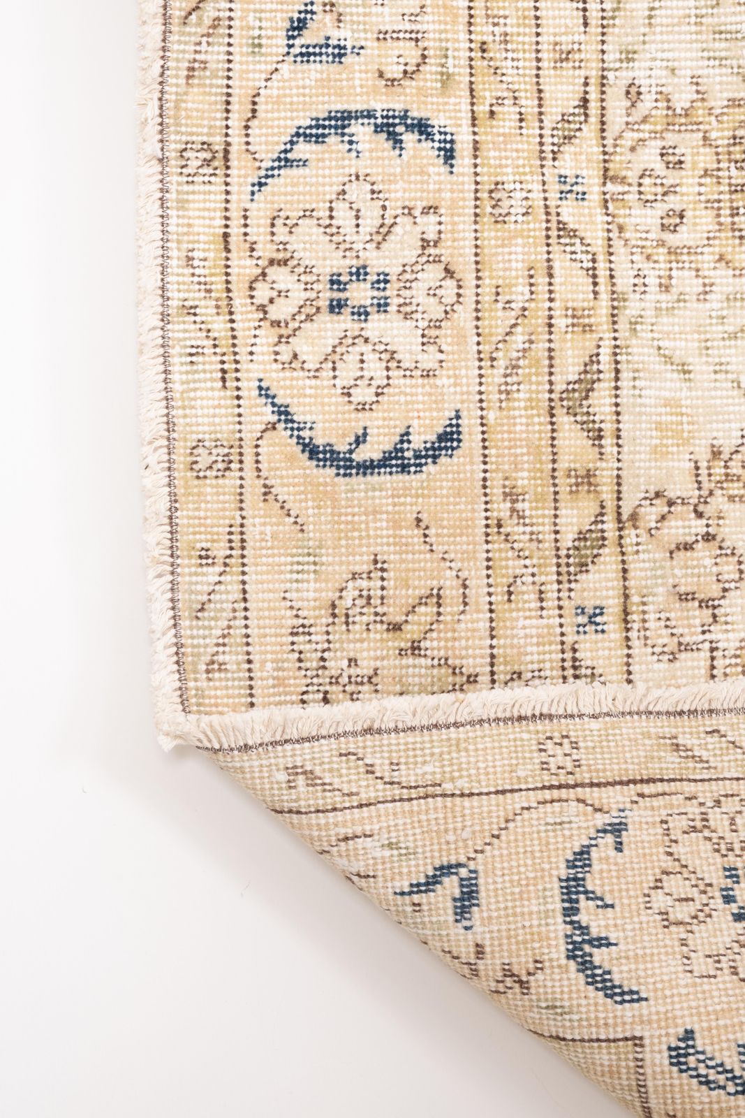 Textiles Decorative Turkish Rug, Soft Muted Color Oushak Rug, Living Room Rug 6'2" X 9'10" photo