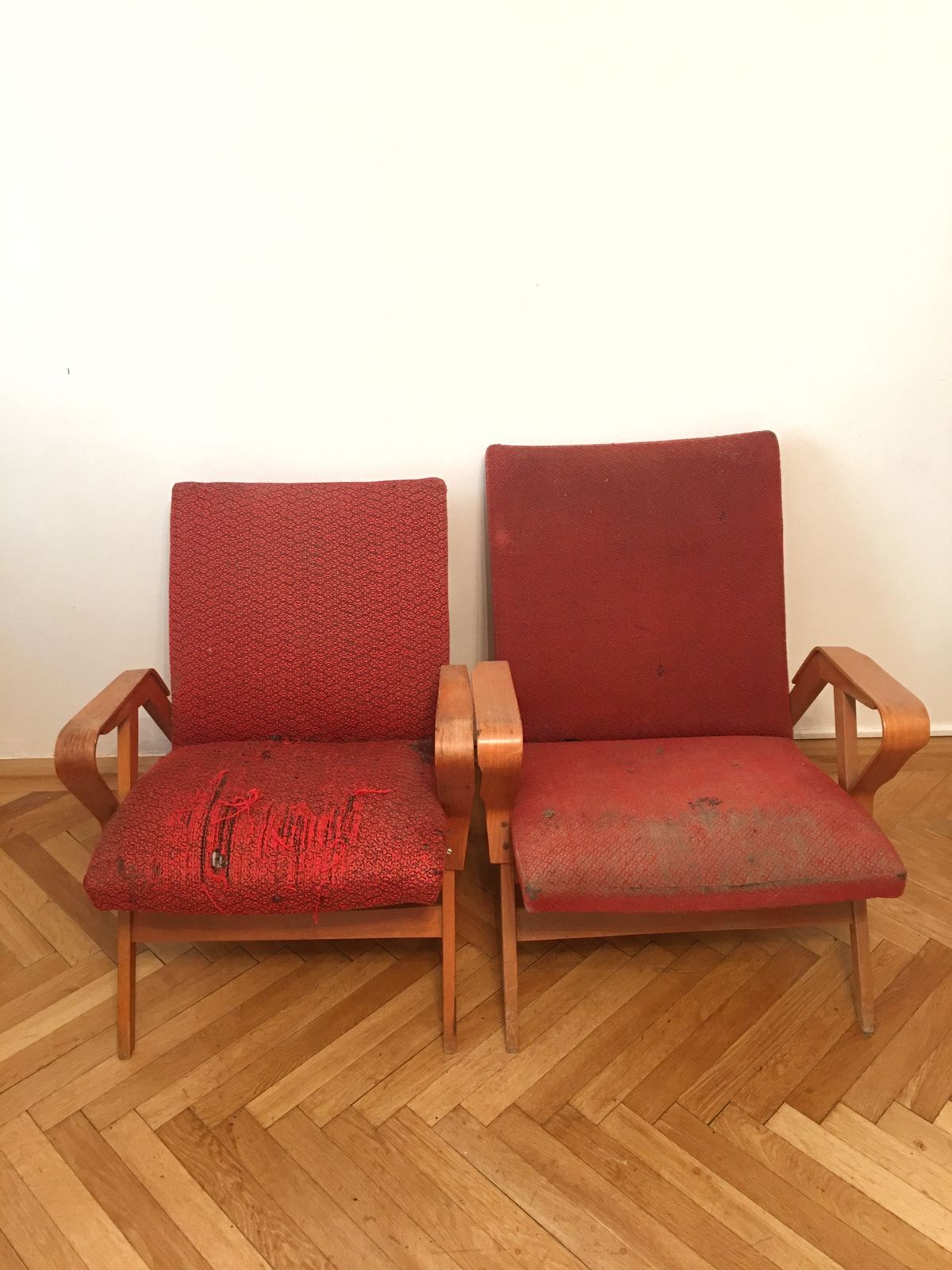 Red Armchairs By Frantisek Jirak – Tatra Nabytok Pravenec – Famous Design From 60’s   Pair photo furniture