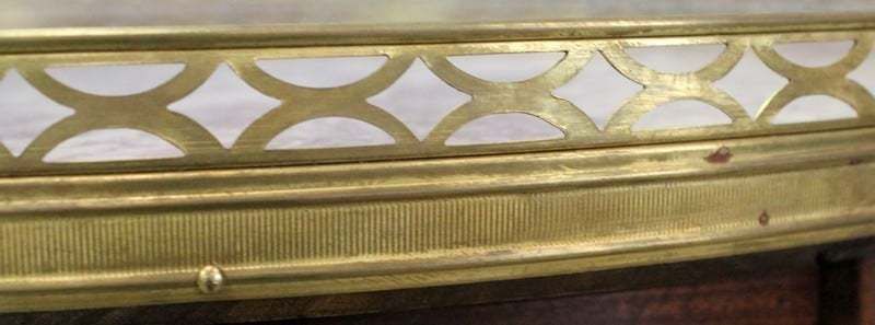 Mahogany Hot Water Bottle Table, Louis XVI Style Early 20th Century photo vintage