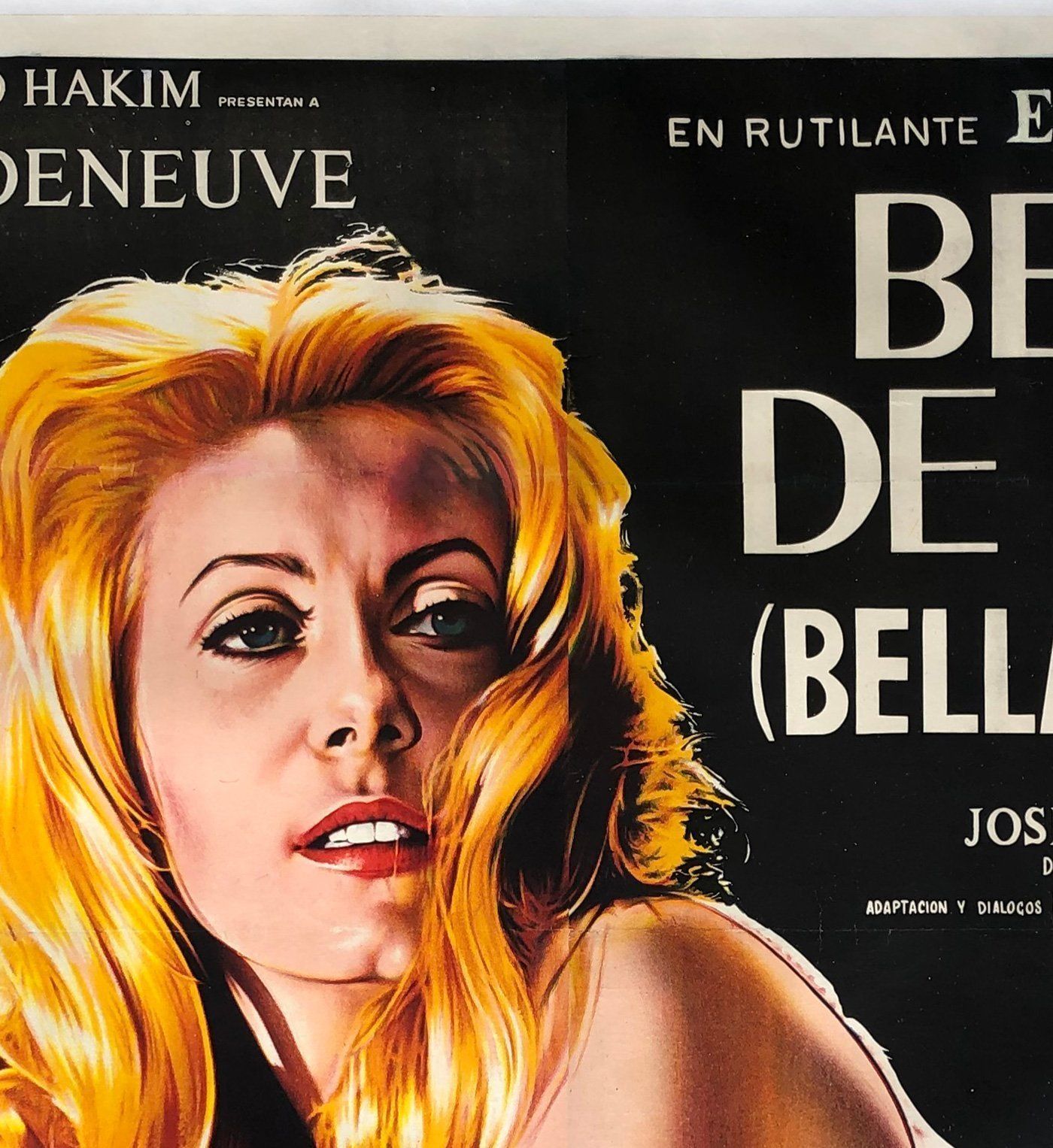 Belle De Jour 1967 Argentinian 2 Sheet Film Poster, Bloise photo for sale
