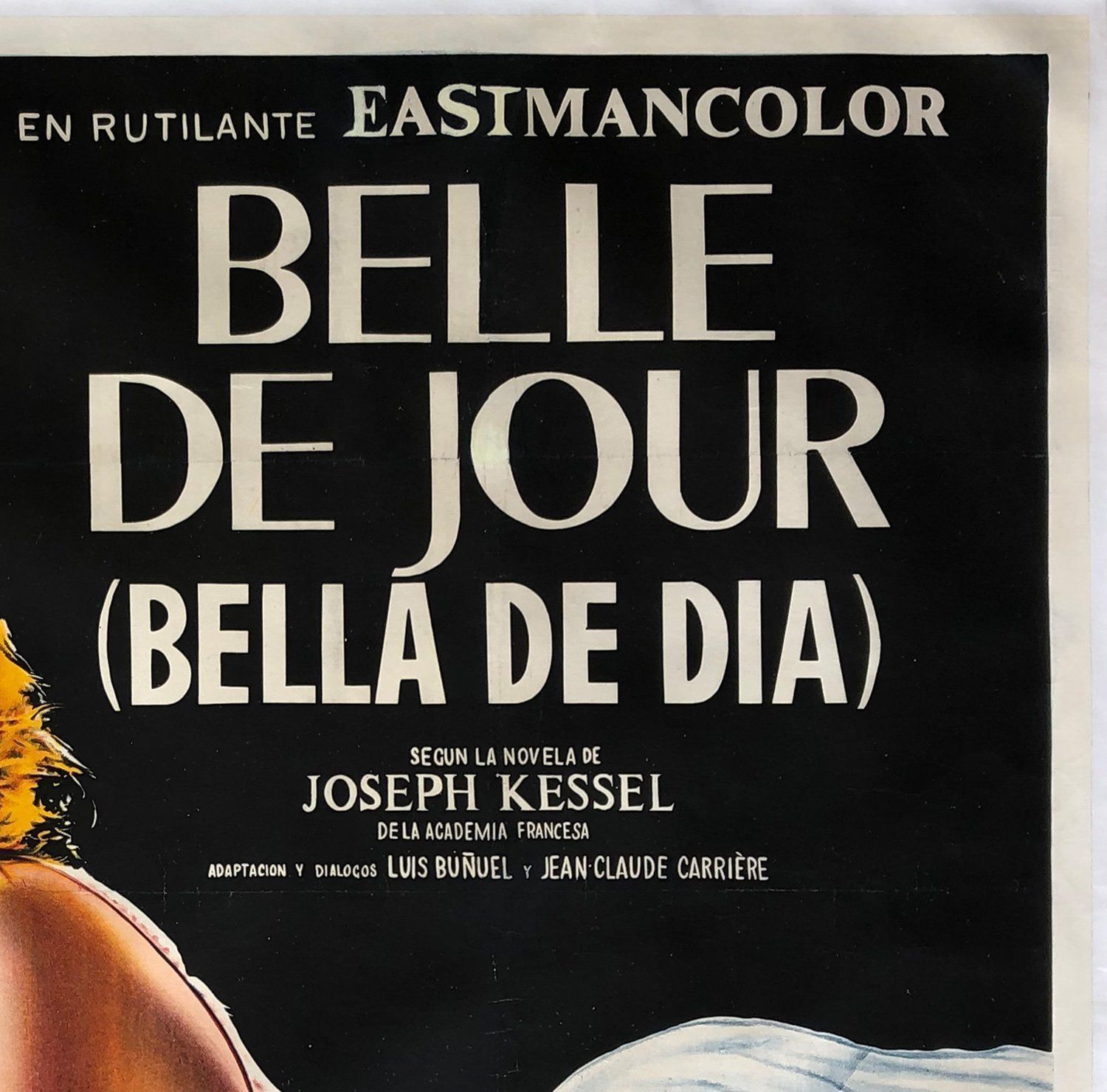 Belle De Jour 1967 Argentinian 2 Sheet Film Poster, Bloise photo Art