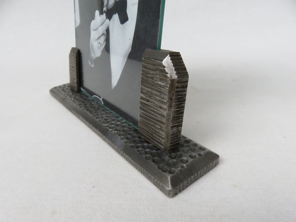 Art Deco Handmade Iron Base Picture Frames photo for sale