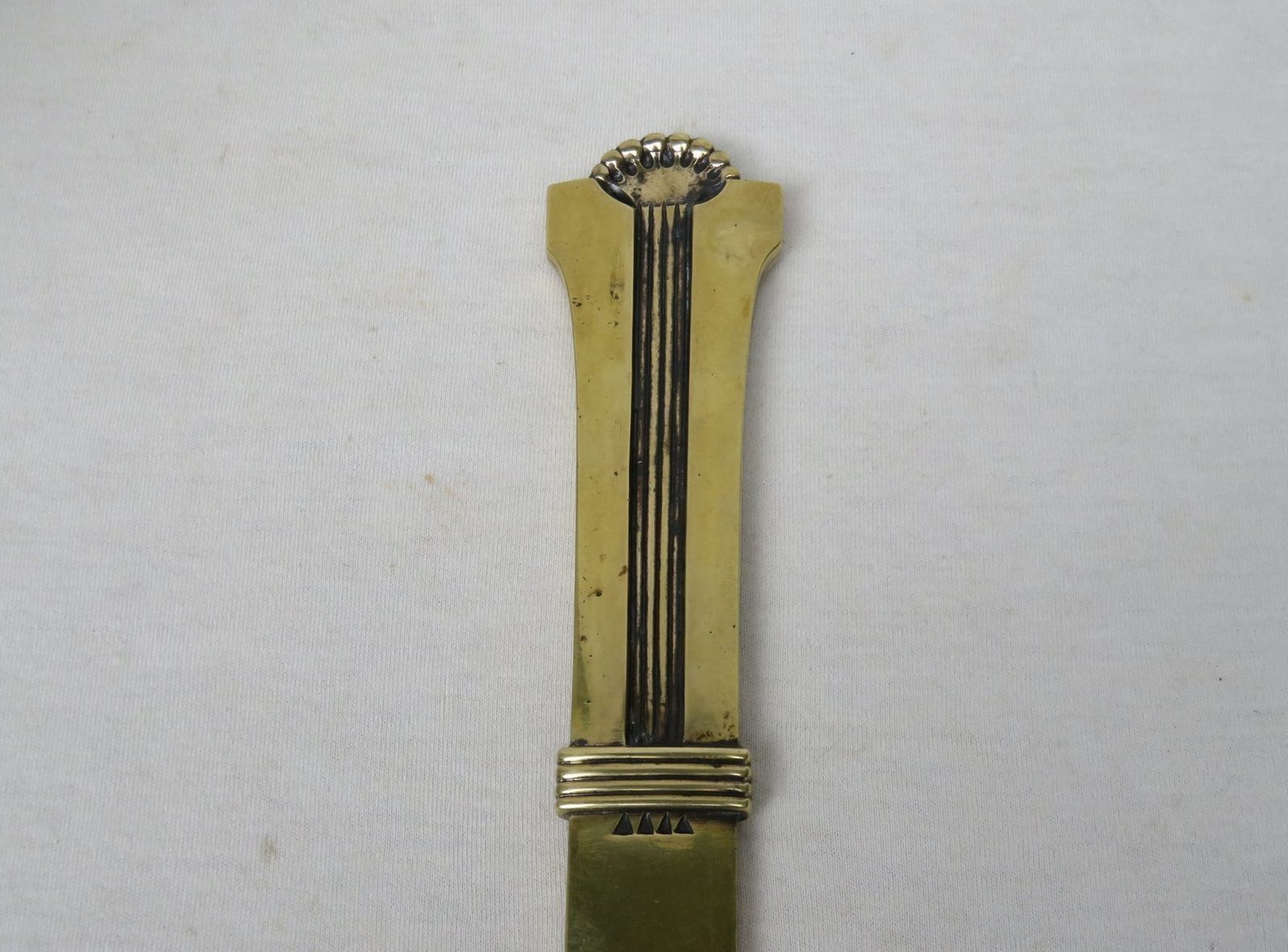 Antique Brass Letter Opener photo 436.05