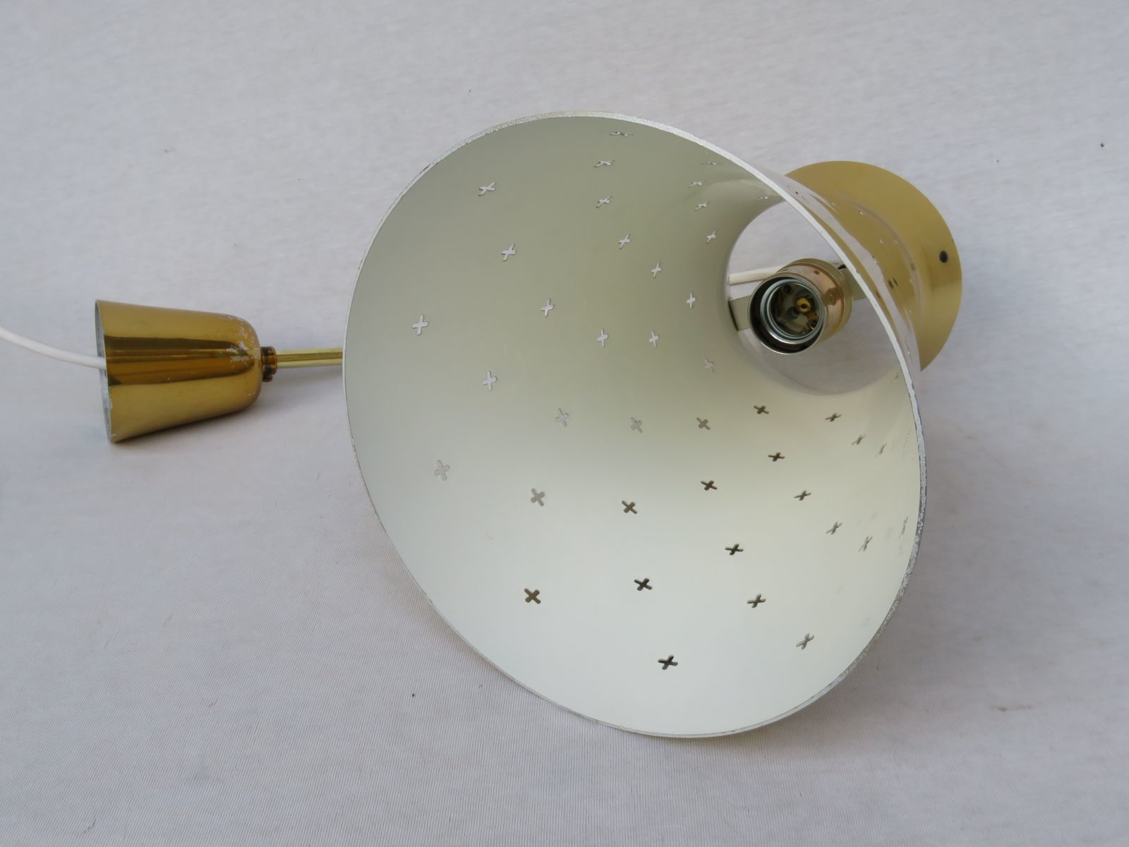 photo vintage Ceiling Lamps, 1950s, Italy, Austria, Hillebrand, Germany, Set Of 4