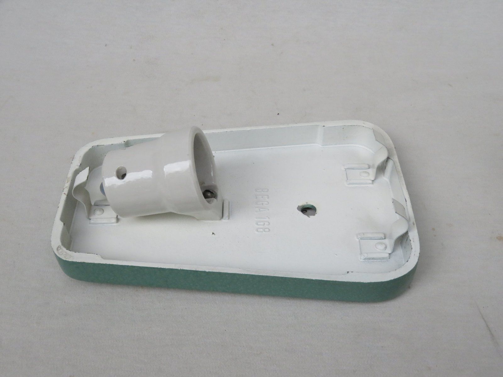 Garden Lighting Aluminium, Metallic, And Glass Outdoor Light From Bega, 1960s photo