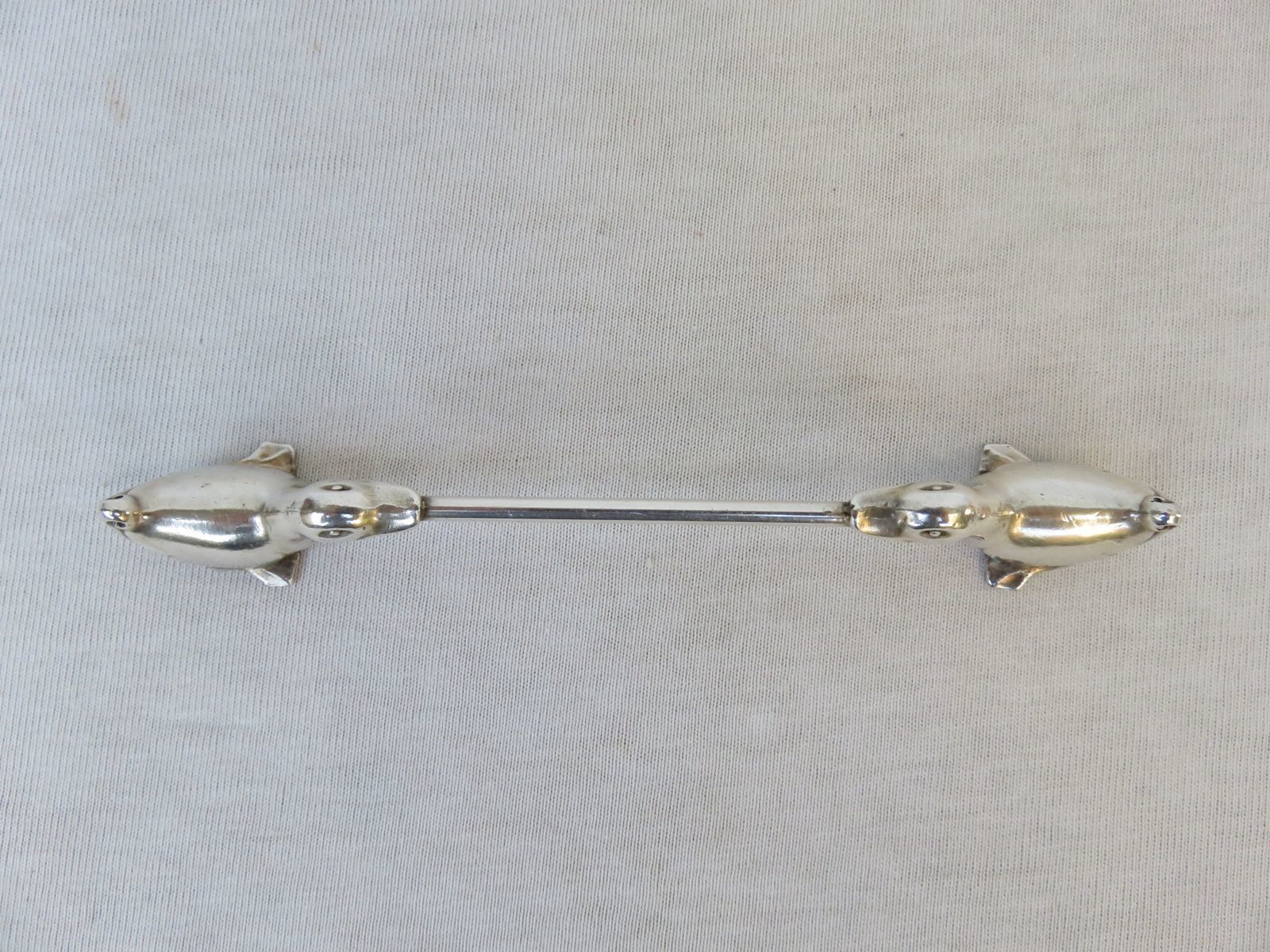 photo furniture German Art Deco Silver Plated Duck Knife Rests From Wmf Geislingen, Set Of 12