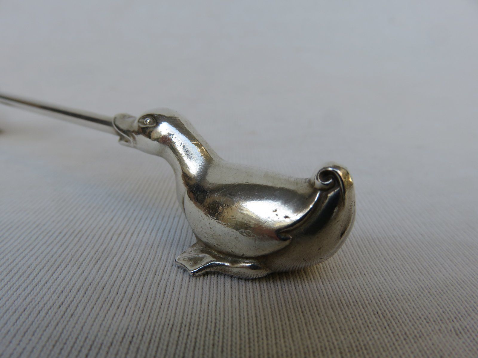 Home Decor German Art Deco Silver Plated Duck Knife Rests From Wmf Geislingen, Set Of 12 photo
