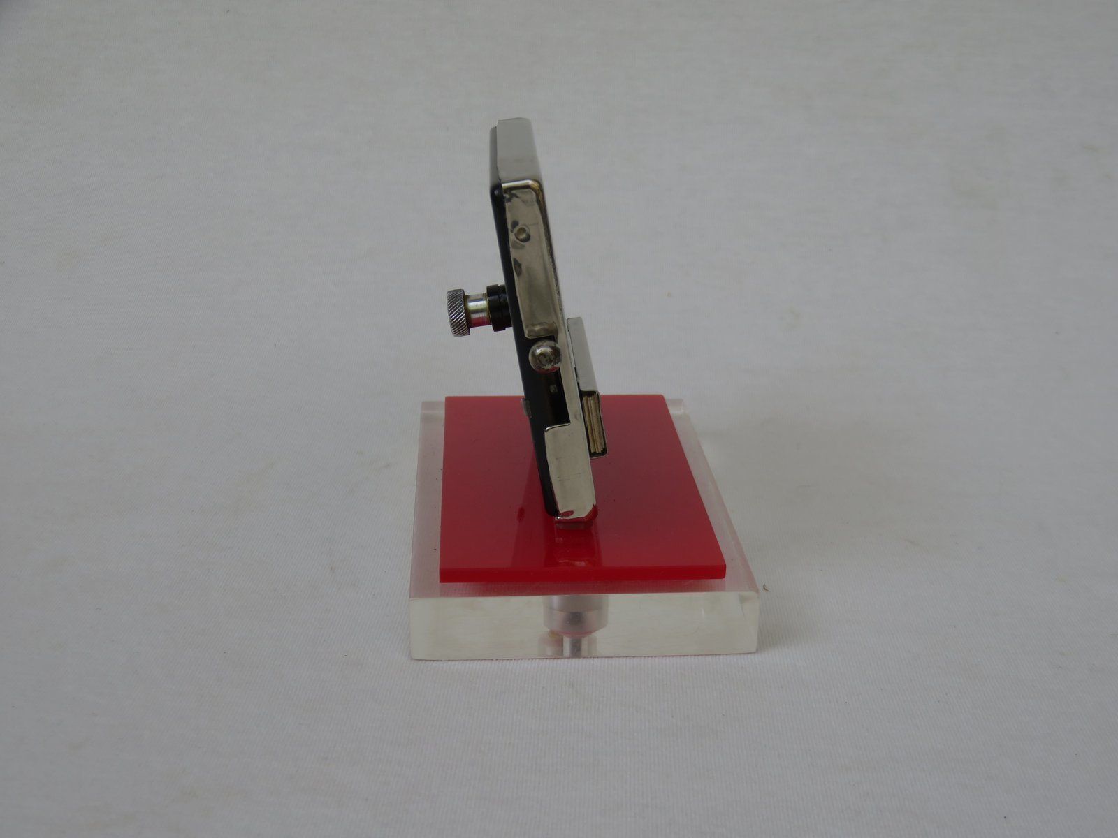 Art Deco Plexiglass And Chrome Plated Perpetual Calendar From Jakob Maul photo 969.85