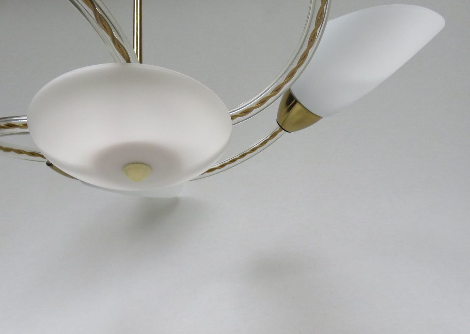 photo furniture Mid Century Czech 4 Arm Chandelier