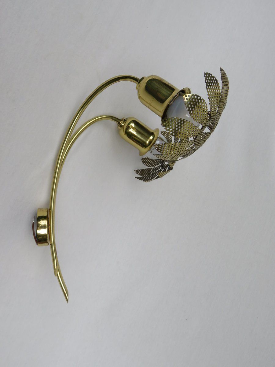 Unique Wall Lights, 1950s, Italy, Set Of 2 photo for sale