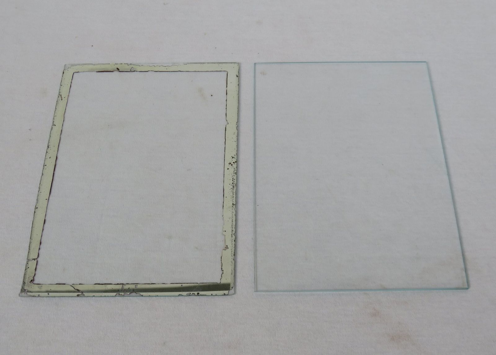 photo for sale French Art Deco Wood & Chrome Picture Frame