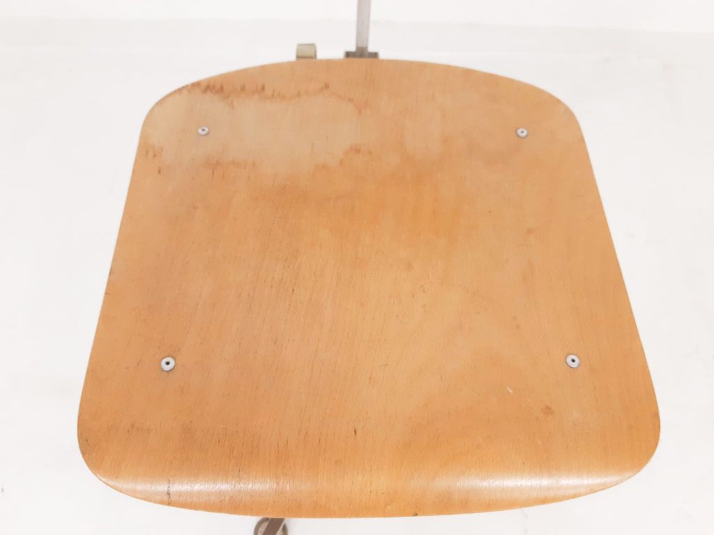 Friso Kramer For Ahrend De Cirkel Drafting Stools, The Netherlands 1950s photo buy