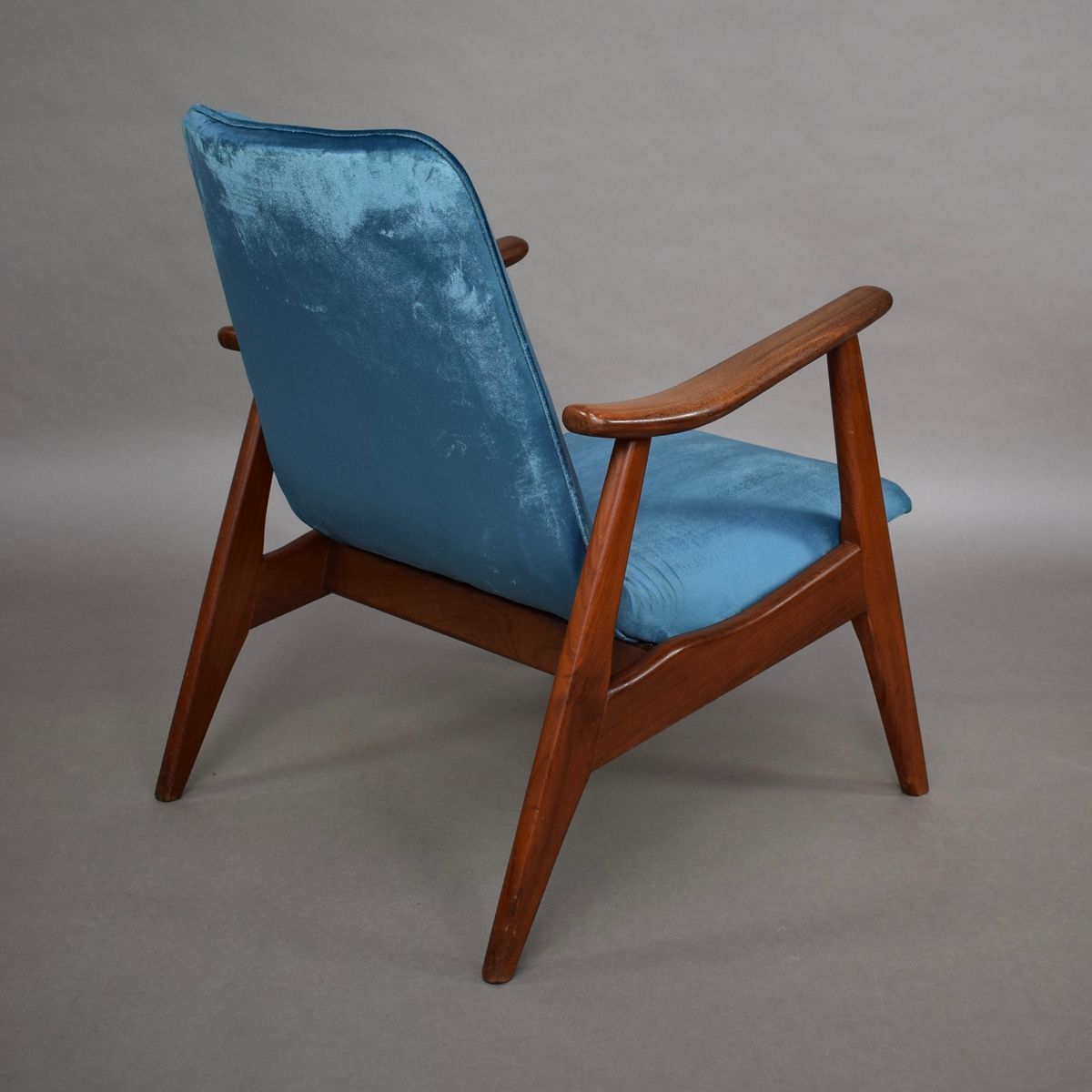Lounge Chair By Louis Van Teeffelen For Walraven En Bevers, 1960s photo vintage