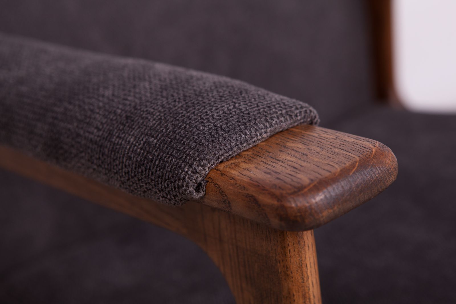 photo furniture Oak Armchair From Berg Poulsen, 1970s