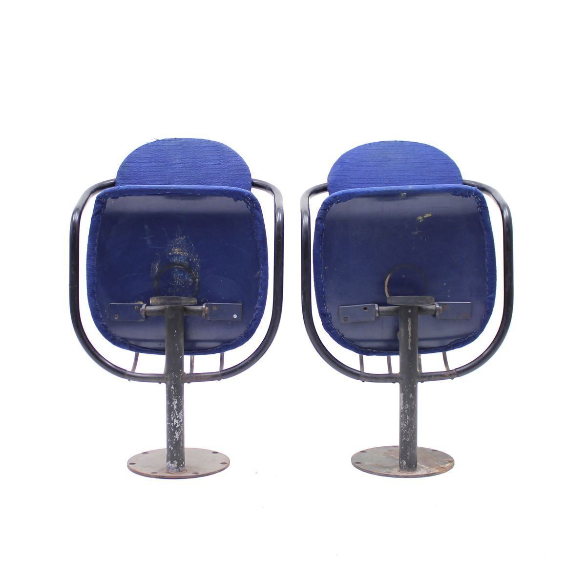 Folding Theatre Chairs By Poul Henningsen For Andreas Christensen, 1950s, Set Of 2 photo vintage
