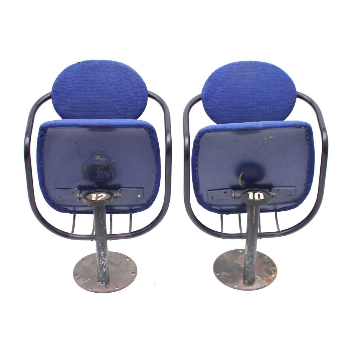 photo furniture Folding Theatre Chairs By Poul Henningsen For Andreas Christensen, 1950s, Set Of 2