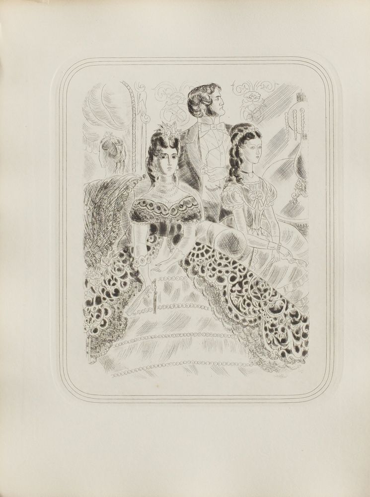 Chas Laborde   Engraving   Illustration For Nana De Zola 09