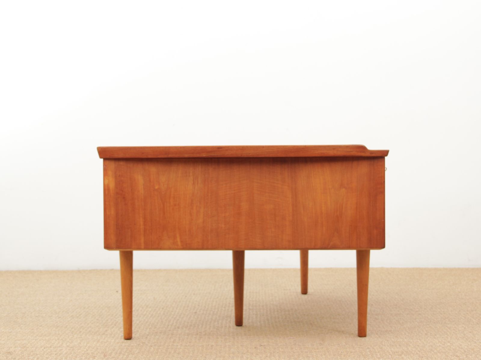 10440.8 Mid Century  Modern Scandinavian Boomerang Desk By Hovmand Olsen photo