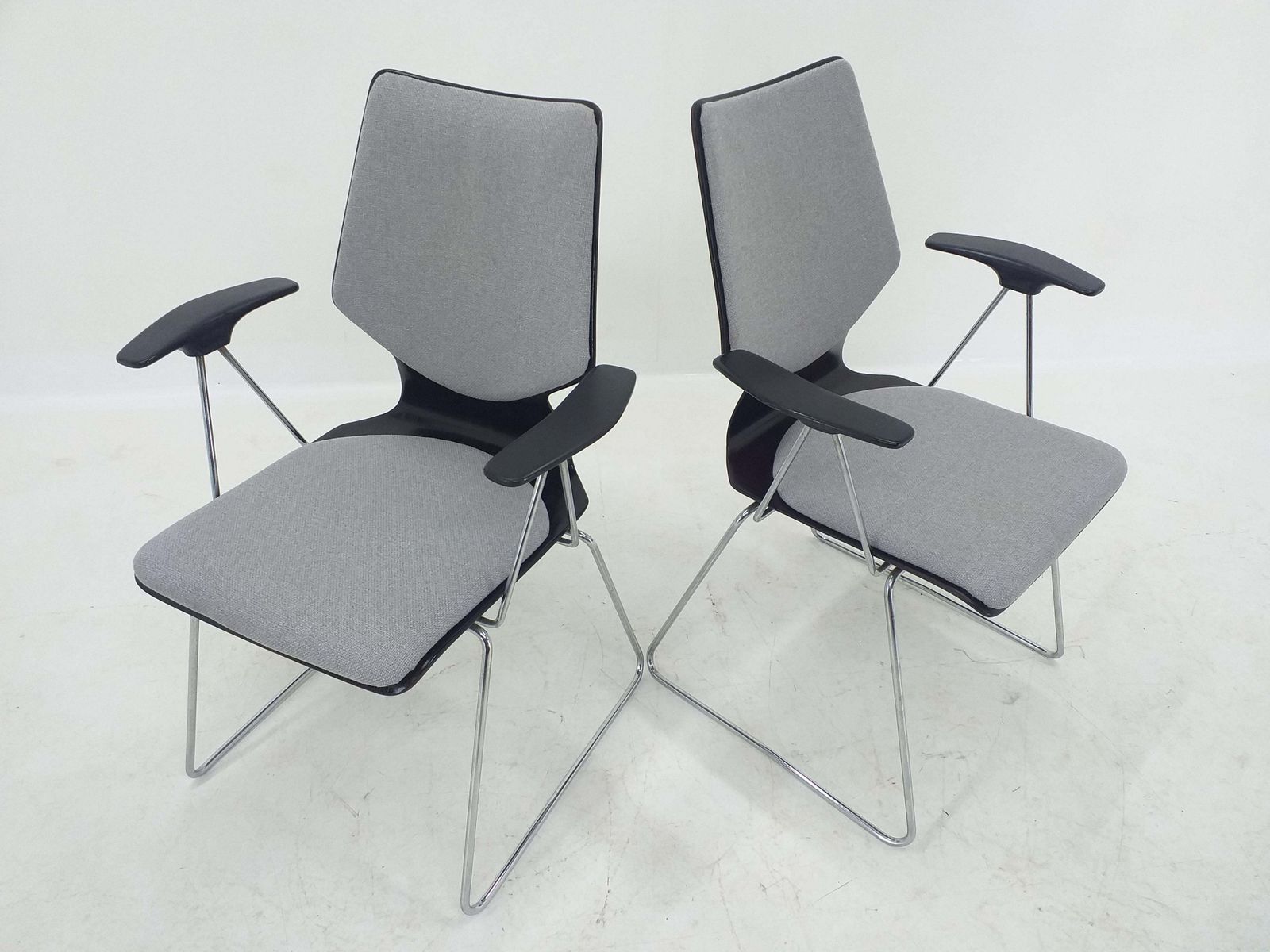Set Of Two Armchairs Designed By Elmar Flötotto For Pagholz, 1970s photo for sale