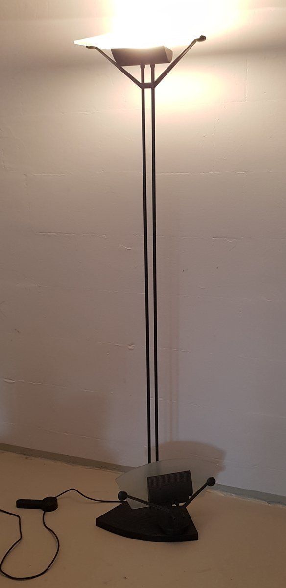 Accademia Luci Floor & Wall Lamp By Shigeaki Asahara For Luci, 1980s, Set Of 2 photo 1157.52