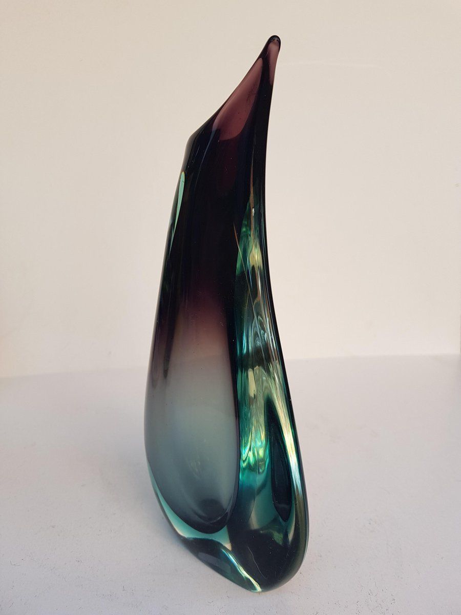 Sommerso Vase, 1950s photo vinterior