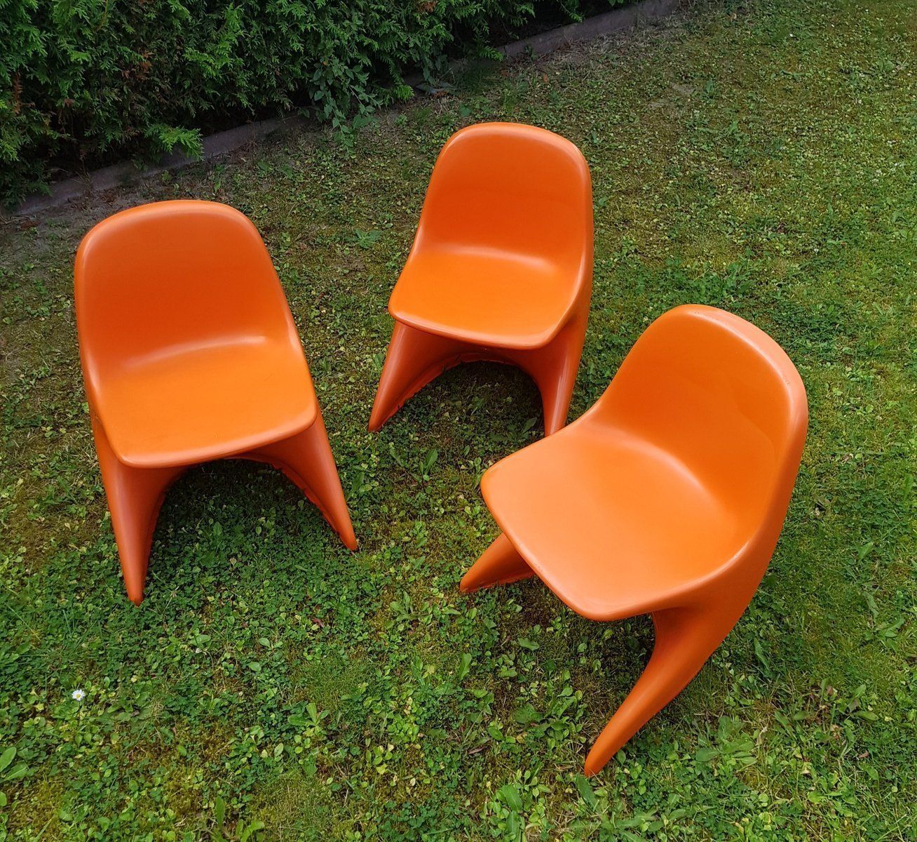Stackable Childrens Casalino Chairs By Alexander Begge For Casala, 1970s, Set Of 3