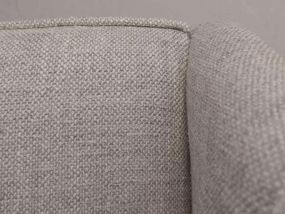 Gio Ponti Rare Model 803 Version With Brass Feet Armchairs, New Light Gray Marl photo Furniture