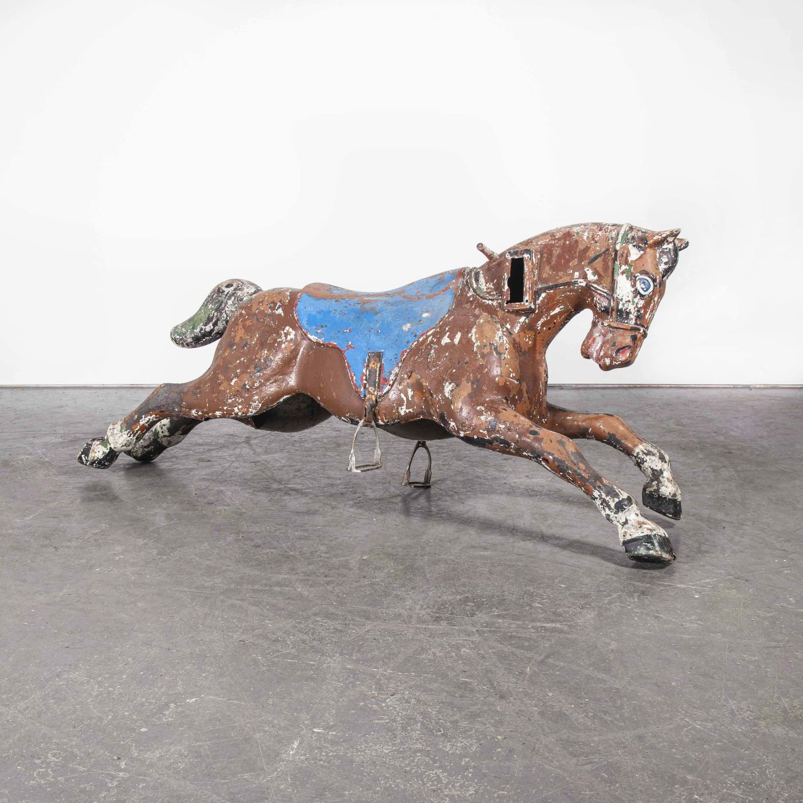 1950’s French Amusement Park Large Decorative Horse