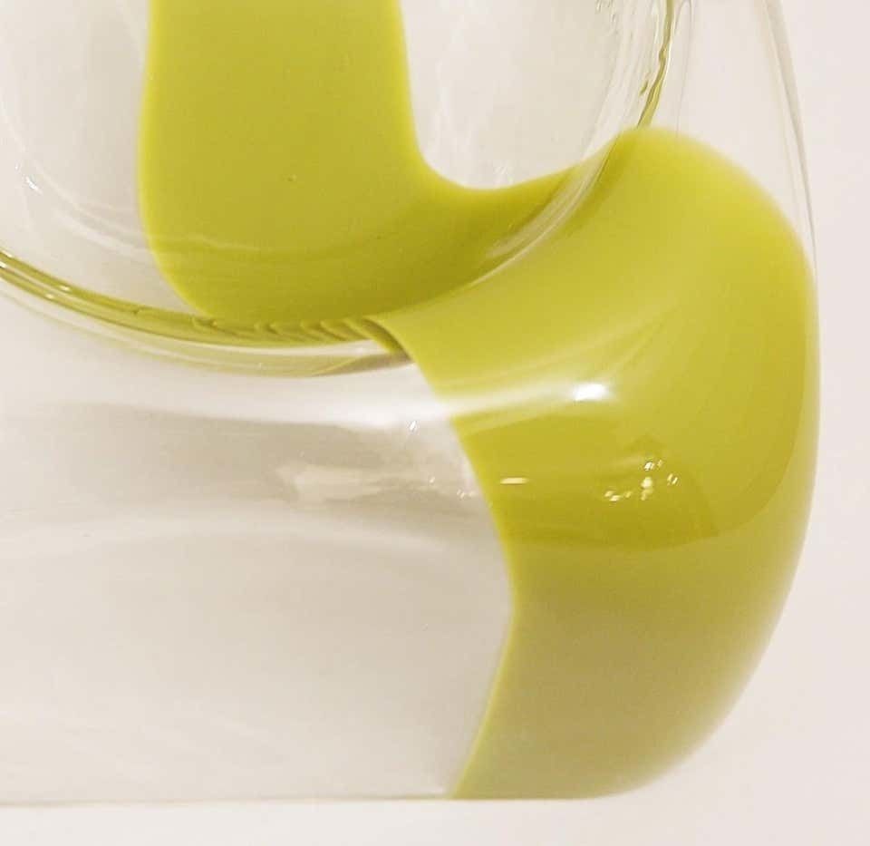 Sculptural Murano Glass Vase By Carlo Nason For Mazzega, Italy, 1970s photo Home Decor