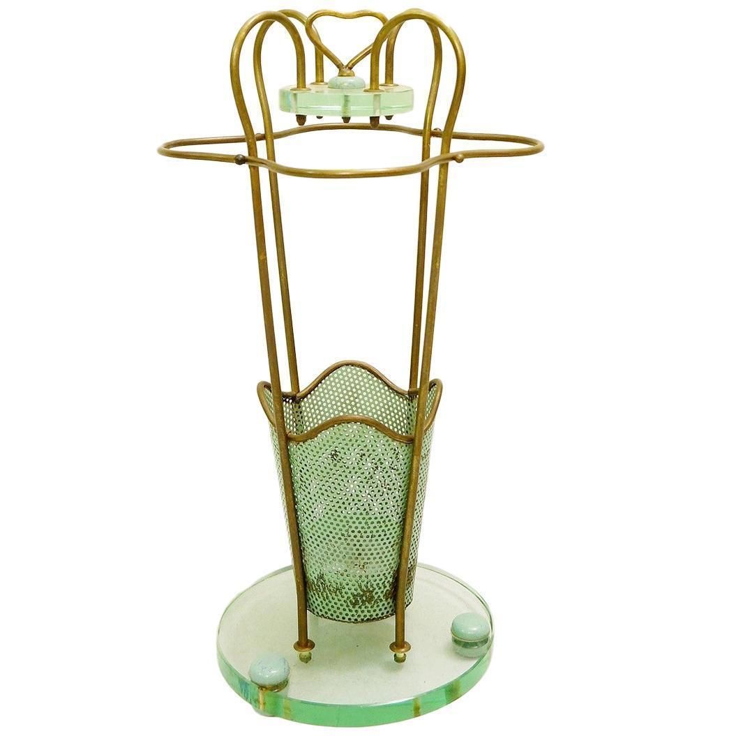 Italian Umbrella Stand By Cesare Lacca For Fontana Arte, 1930s photo furniture