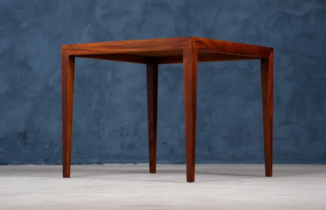 Severin Hansen Salontafel/Bijzettafel In Palissander, Ca. Jaren 1950, Denemarken photo for sale