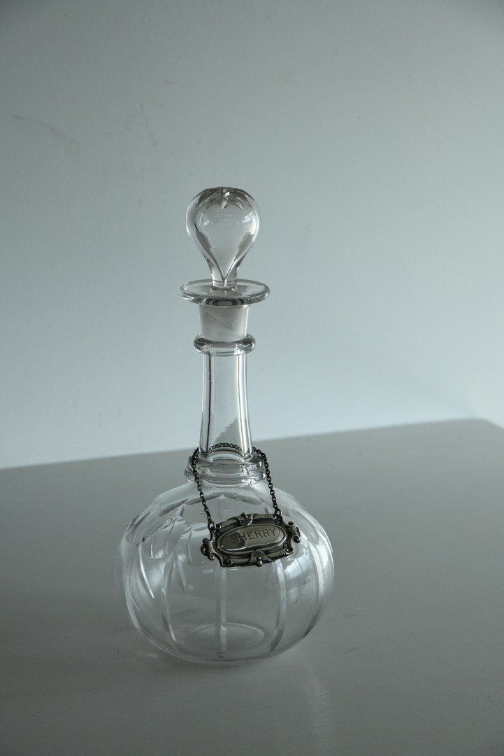 Antique Glass Decanter