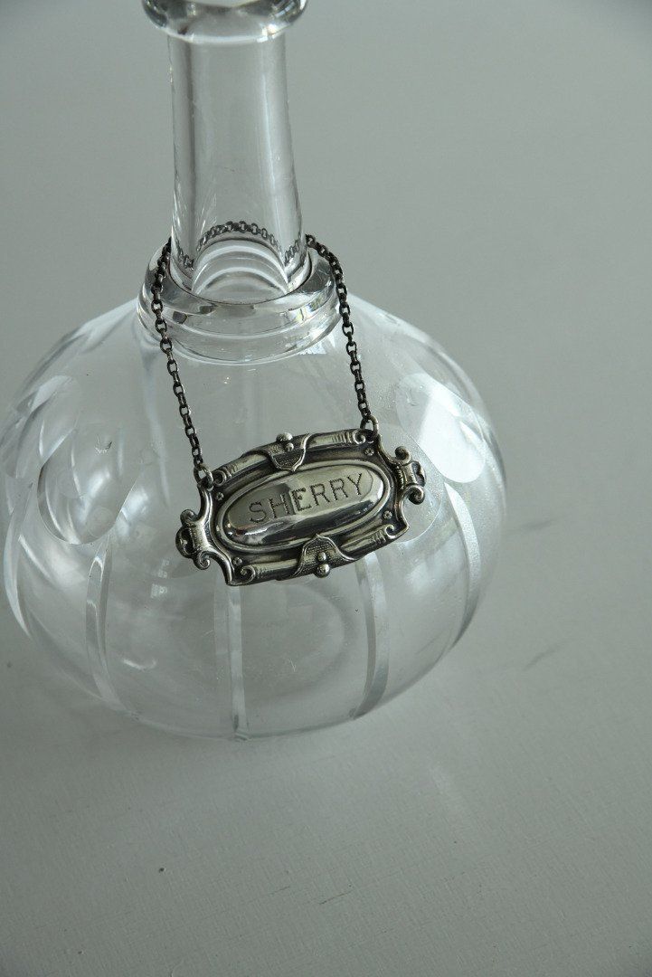 Antique Glass Decanter photo furniture