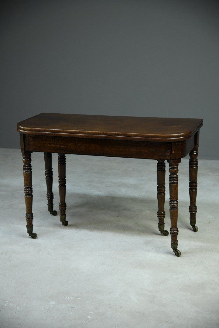 Antique Georgian Concertina Mahogany Dining Table.