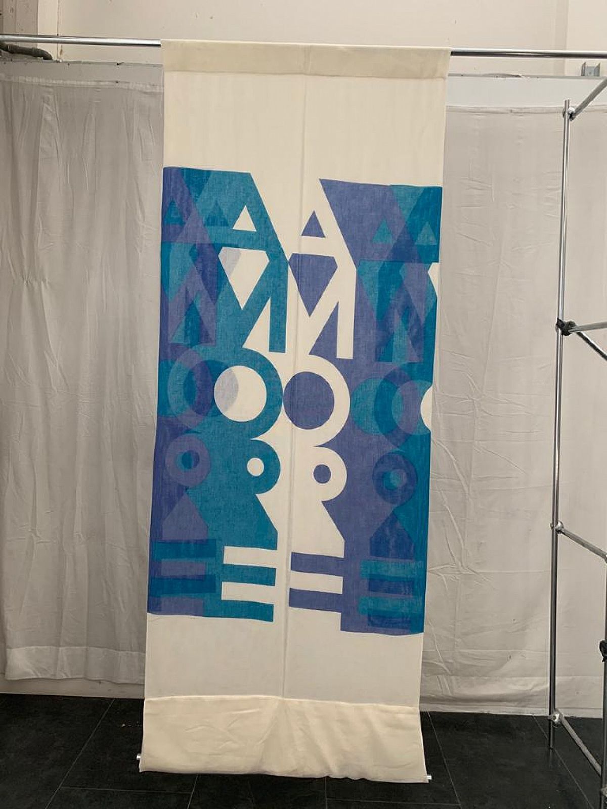 Curtain Amore With Graphics Of Pino Tovaglia photo Art