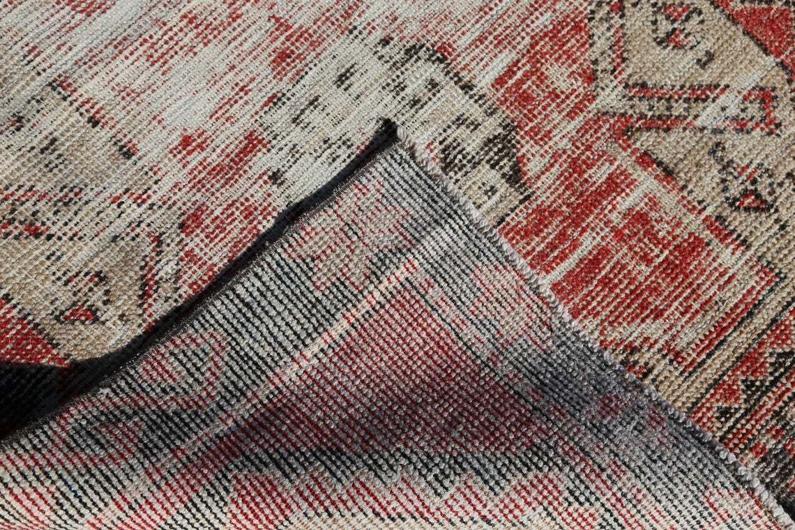 photo for sale 92x301 Cm Runner Rug, Turkish Runner, Red Runner, Red Rug, Vintage Runner, Turkish Rug, Rugs Runner, Distressed, Hallway Runner, Handmade Rug