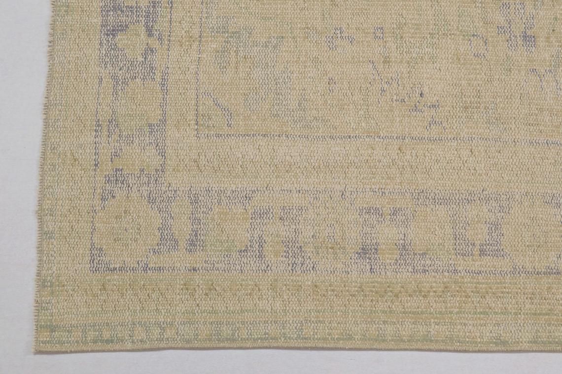 6.7x10.3 Ft, Faded, Turkish Rug, Vintage Rug, Oushak Rug, Area Rug, Wool Rug, Room Decor, Living Room Rug, Farmhouse Decor, Handmade, Beige photo 759.0