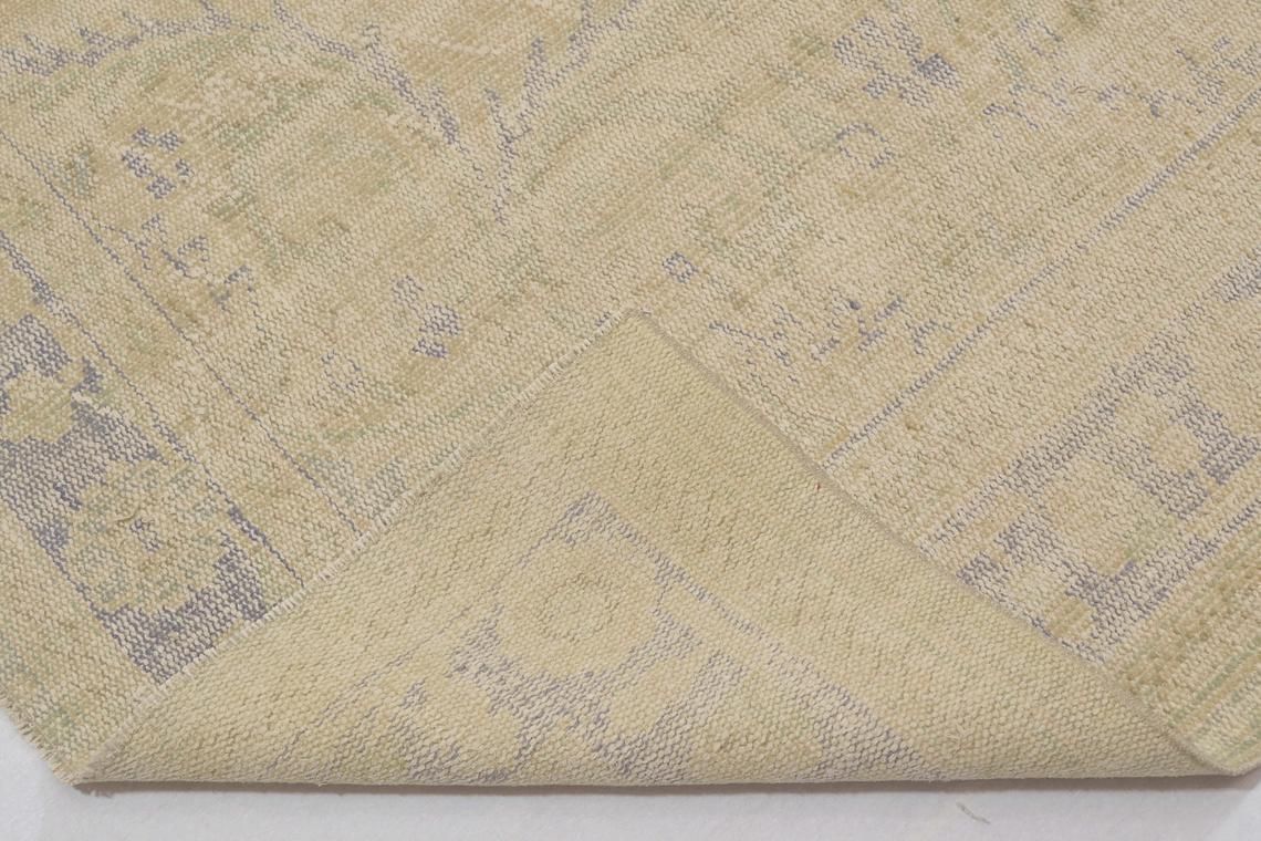 6.7x10.3 Ft, Faded, Turkish Rug, Vintage Rug, Oushak Rug, Area Rug, Wool Rug, Room Decor, Living Room Rug, Farmhouse Decor, Handmade, Beige photo vintage