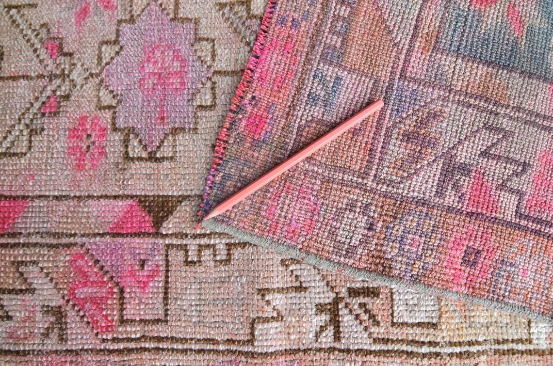 photo for sale 2'6x10'2 Ft, Turkish Runner Rug, Tribal Rug, Farmhouse Rug, Vintage Rug, Rug Runner, Wool Rug, Vintage Rug, Handmade Rug, Rustic Home Decor