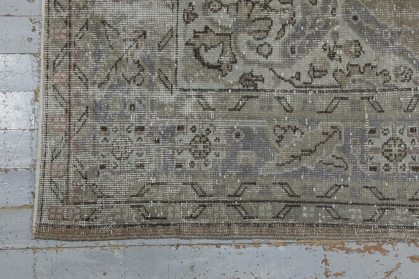 Turkish Rug, Oushak Rug, Oriental, Floral, Wool, Handmade, Room Decor, Living Room Rug, Turkey Rug, Brown, Beige, Rug photo 516.0