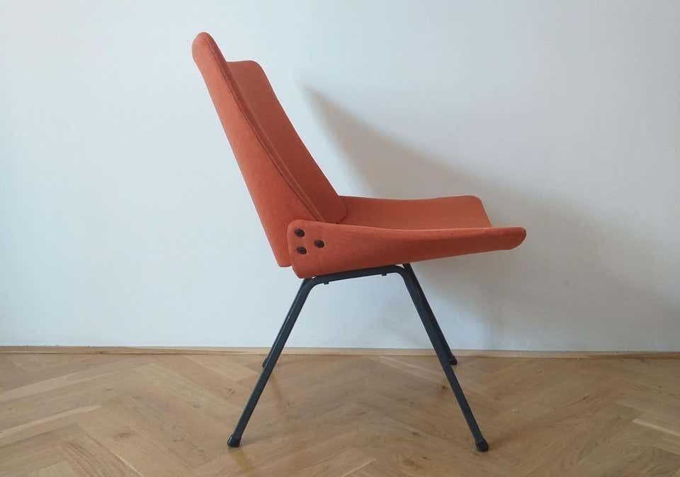 photo for sale Set Of Three Chairs Lupina Designed By Niko Kralj, 1970s.