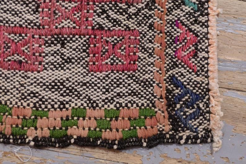 6.8x8.9, Turkish Kilim, Flatweave Rug, Vintage Kilim, Oushak Kilim, Wool, Famrhouse Area Rug, Grey Floor Decor, Turkish Rug, Kilim Rug, Gray photo vintage