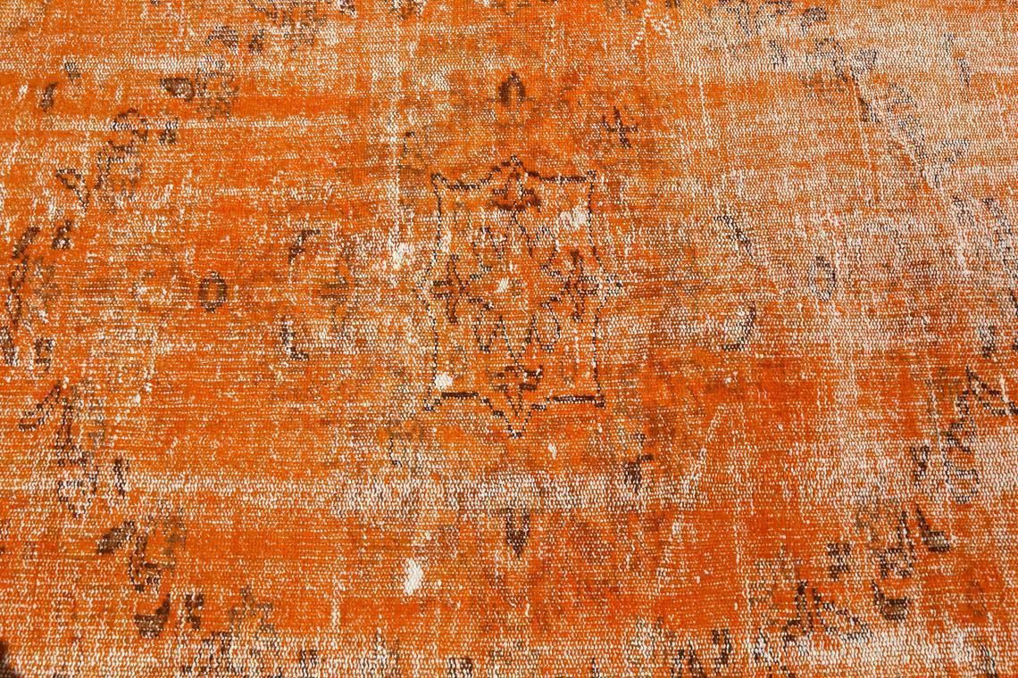 6x9 Turkish Rug, Area Rug, Wool Rug, Oushak Rug, Antique Rug, Oriental, Orange Faded Rugs Teppich Modern Art Deco, Living Room Rug 5.8x9.6 photo buy