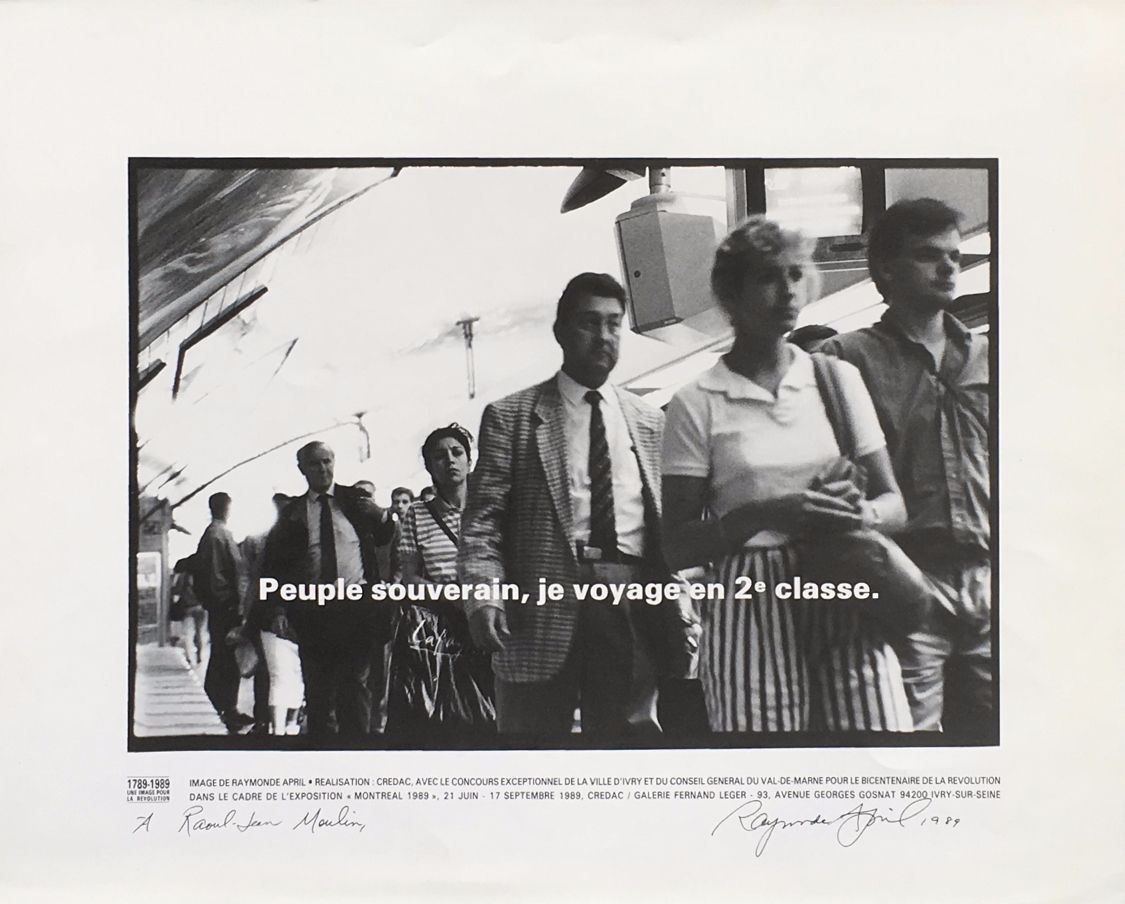 April Raymonde (Born 1953)   Offset Print Photography   An Image For The Revolution