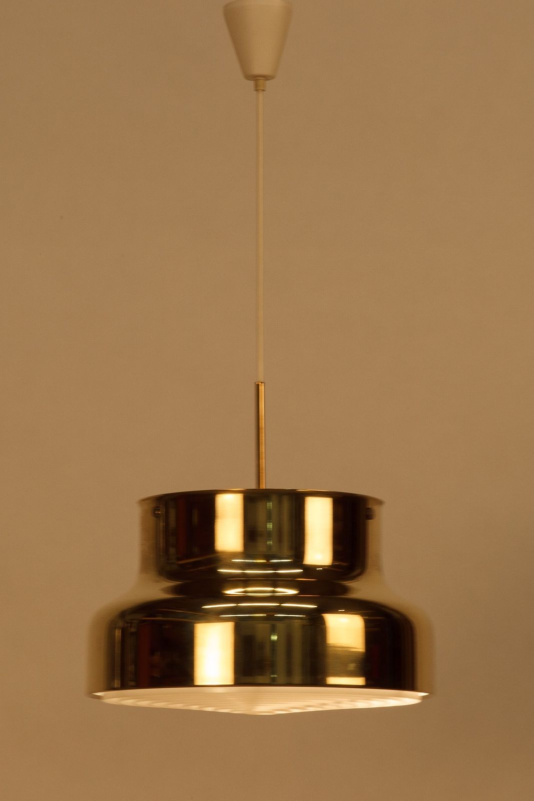Brass Pendant "Bumling", Anders Pehrson, 60s photo furniture