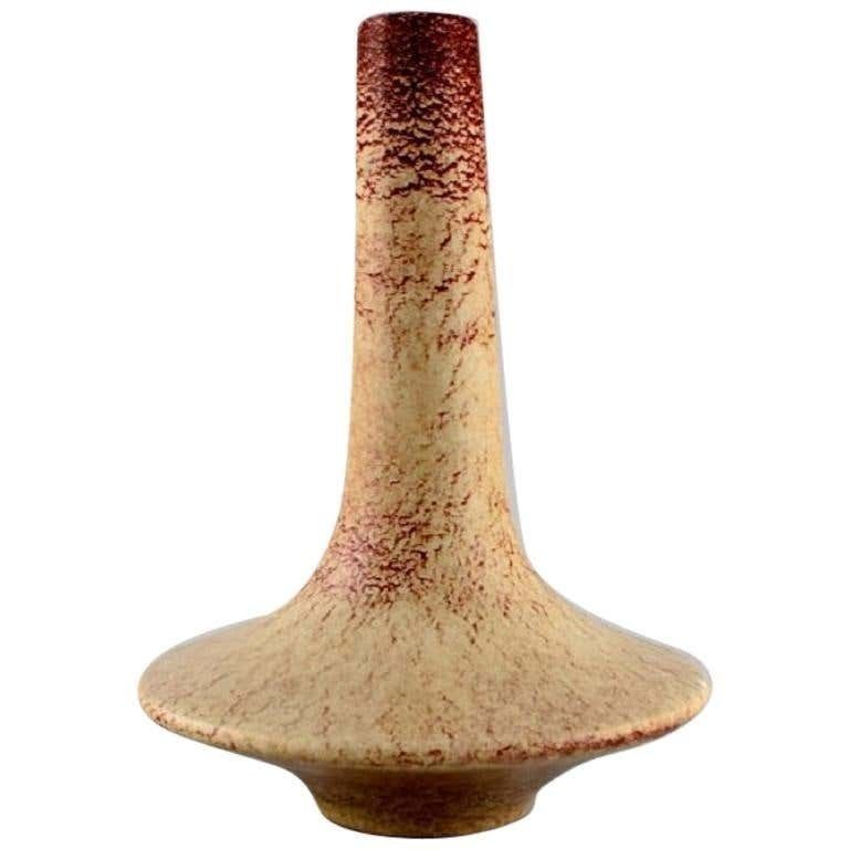 Bertoncello Ceramiche D'arte, Vase In Glazed Ceramics, Italy, 1960s 1970s